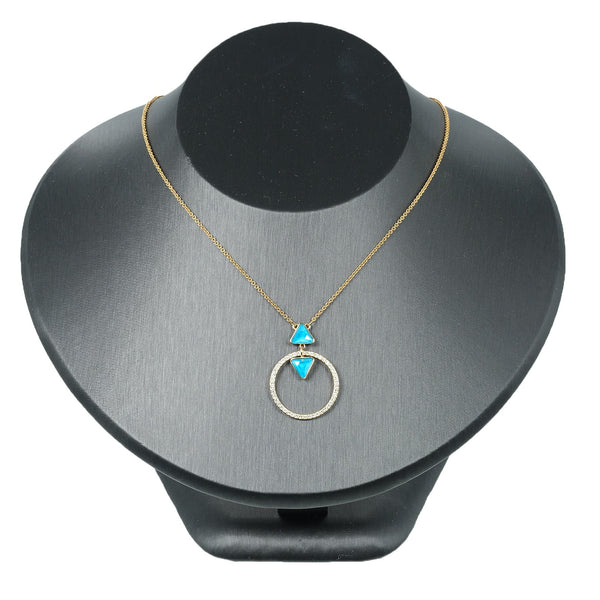 【SWAROVSKI】スワロフスキー ラビリンス ラウンド ネックレス