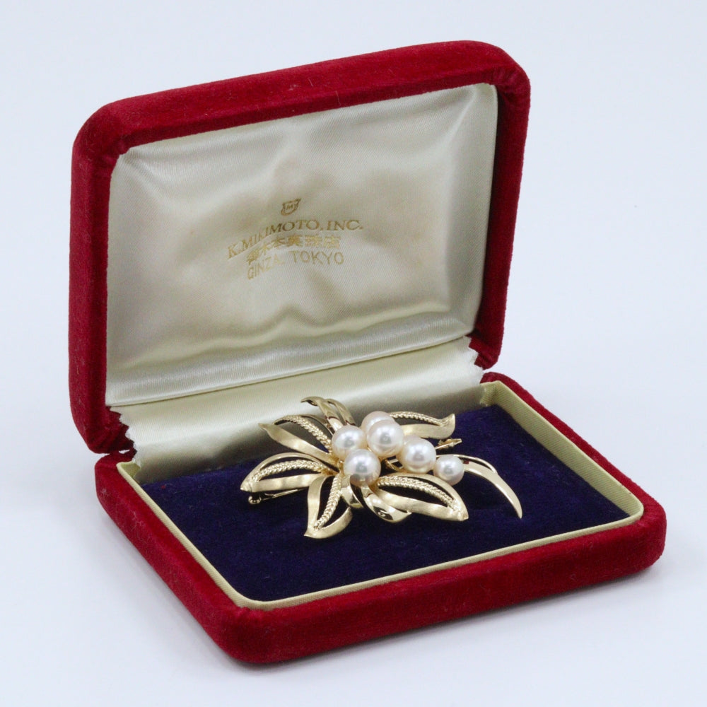 MIKIMOTO】ミキモト 真珠 ブローチ – NISHIKINO VINTAGE KYOTO