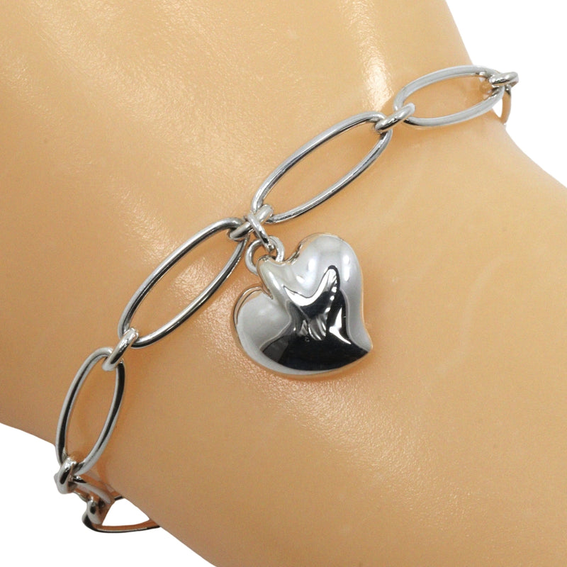 [TIFFANY y compañía]TIFFANY&Co. corazón curvo Bracelet