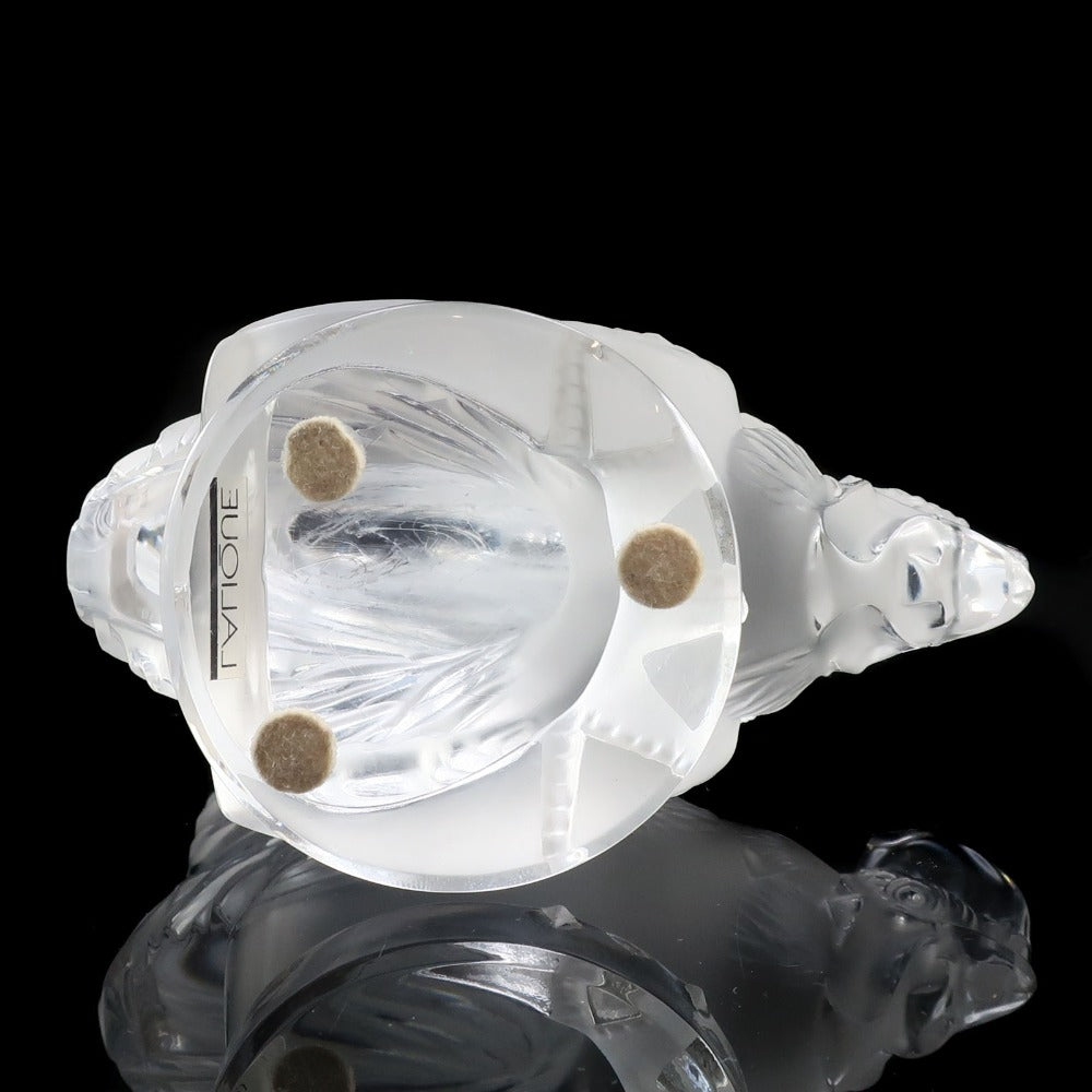 LALIQUE】ラリック COQ NAIN ( コックナン チャボ 矮鶏 ) 置物