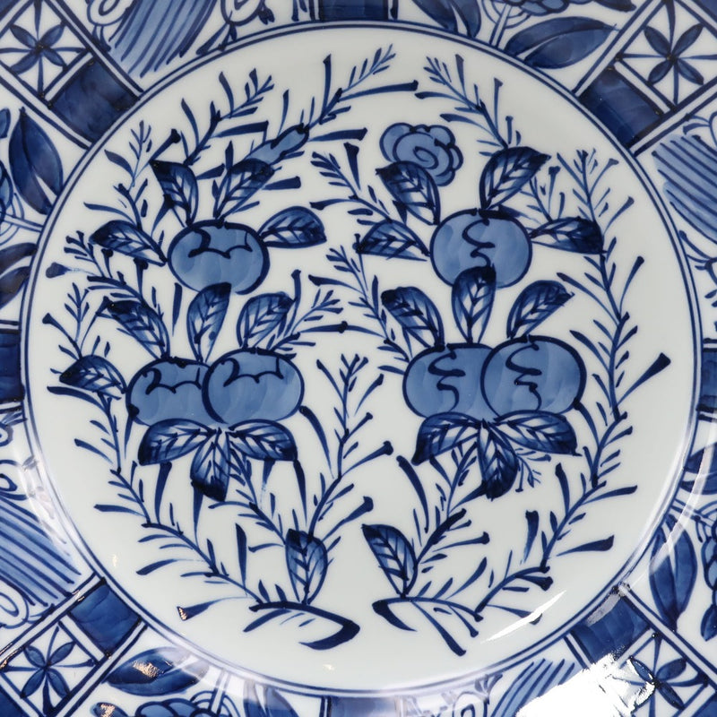 ARITA】有田焼 館林源右衛門 作 染付芙蓉手皿 食器 – NISHIKINO