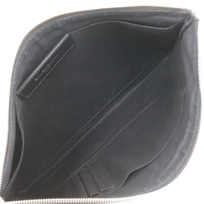 [BALENCIAGA] Balenciaga 
 All -over clutch bag 
 Logo 482874 Leather A4 fastener ALL OVER Men