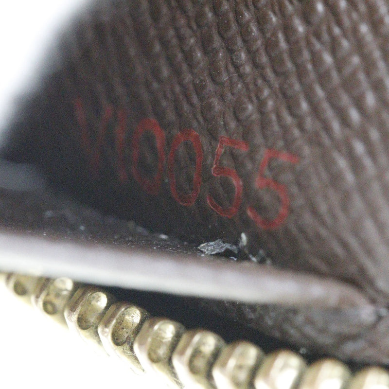 [Louis Vuitton] Louis Vuitton 
 Organizador zippy billetera larga 
 N60003 Dami Cambus Tea VI0055 Grabado Adjunto Organizador Unisex Unisex