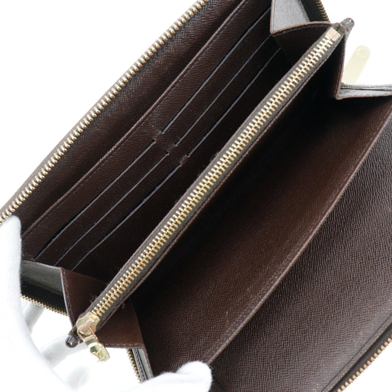 [Louis Vuitton] Louis Vuitton 
 Zippy organizer long wallet 
 N60003 Dami Cambus Tea VI0055 Engraved Fastener Zippy Organizer Unisex