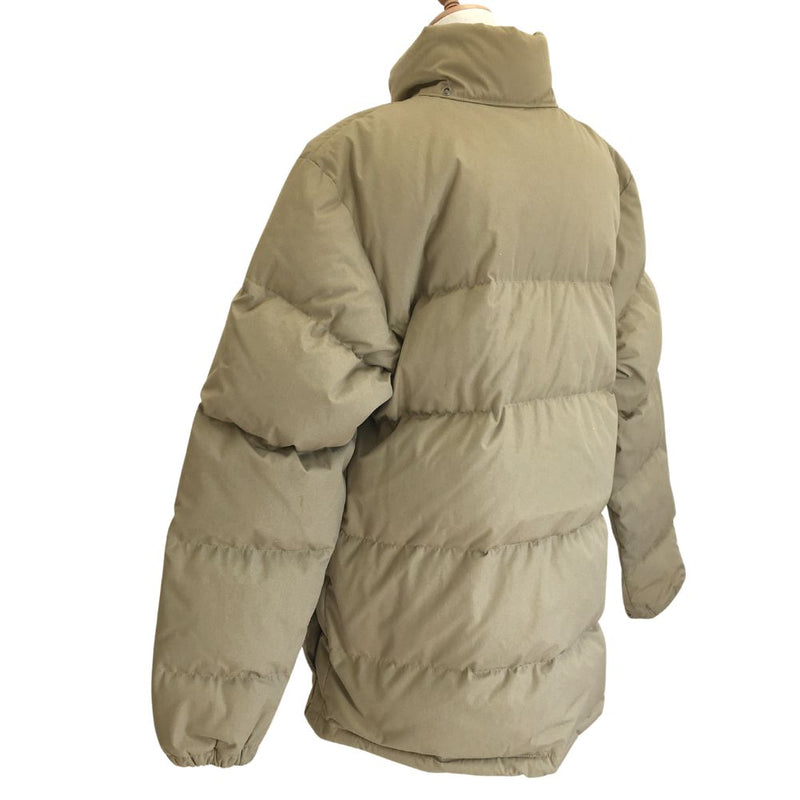 [The North Face] La etiqueta de la chaqueta North Face Polyester x Down Beige Men's