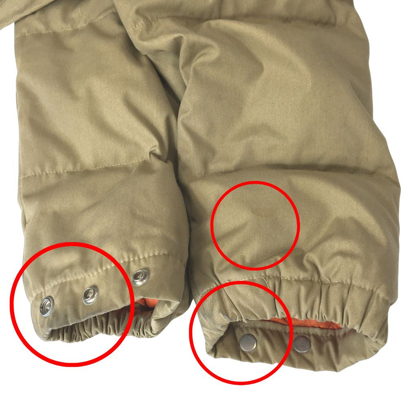 [THE NORTH FACE] The North Face 
 Down jacket 
 Tea tag polyester x down beige men