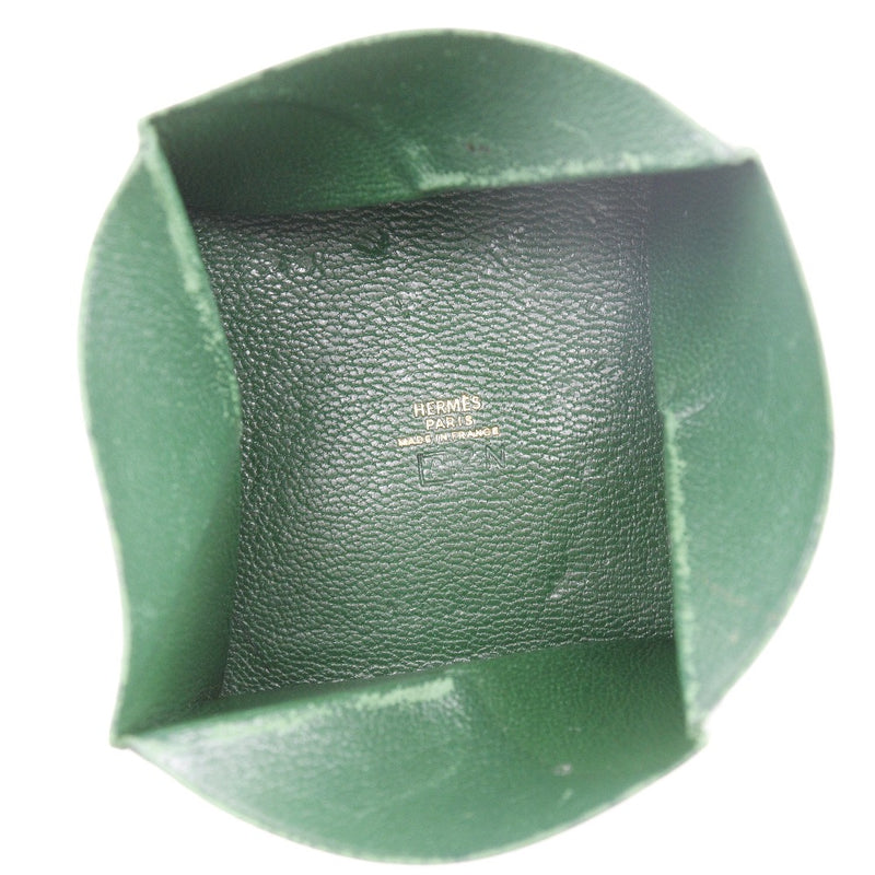[HERMES] Hermes 
 Zulu coin case 
 Leather □ A engraved ZULU Unisex
