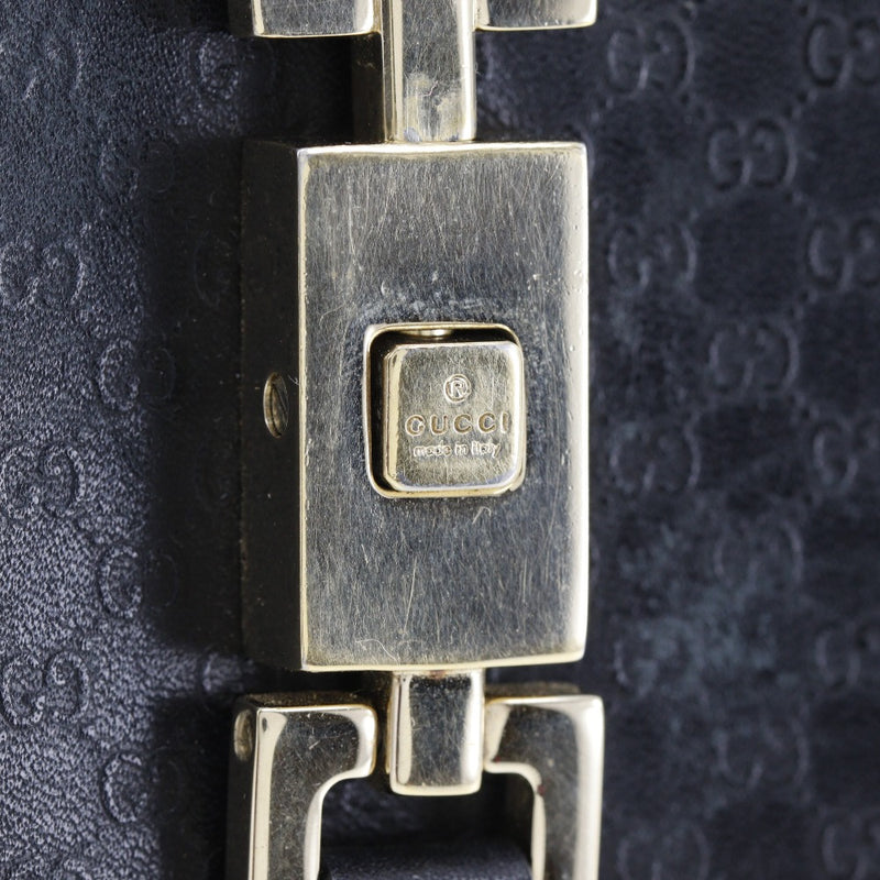 [Gucci] Gucci 
 billetera 
 035.2031.2134 Soporte de cinturón negro de cuero unisex