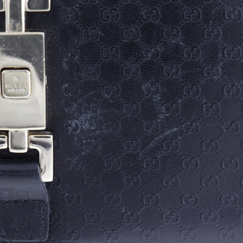 [Gucci] Gucci 
 billetera 
 035.2031.2134 Soporte de cinturón negro de cuero unisex