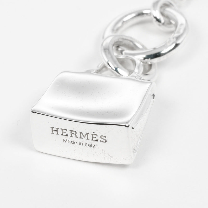 【HERMES】エルメス
 アミュレット ケリー ネックレス
 シルバー925 約12.3g Amulet Kelly レディースA-ランク