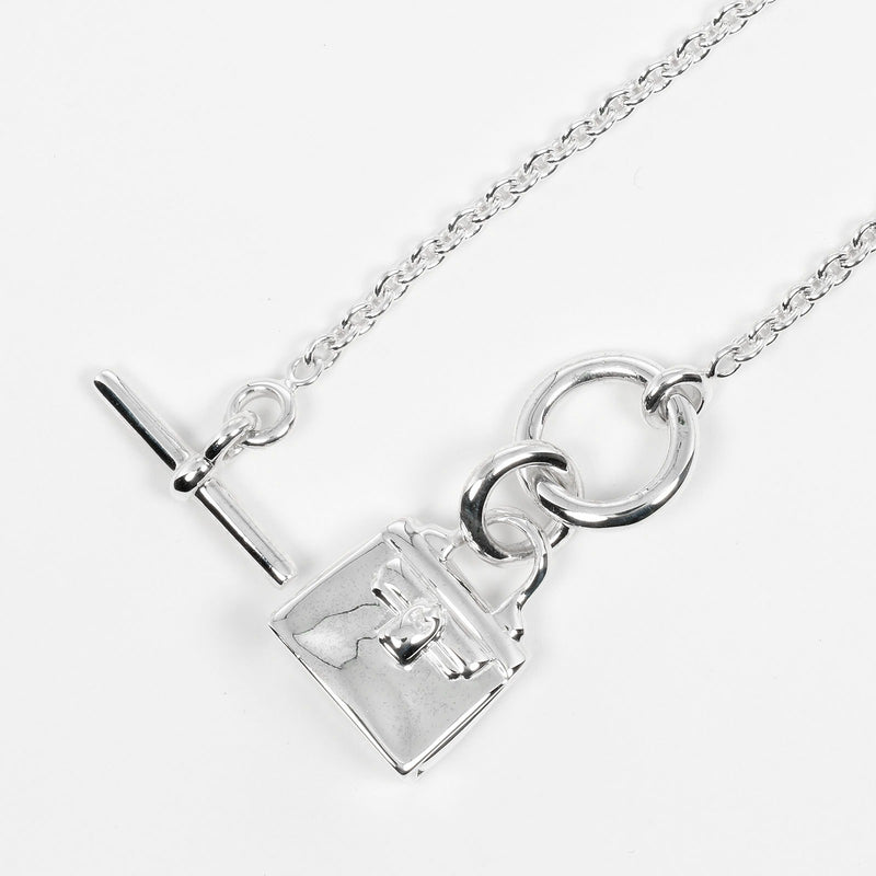 [HERMES] Hermes 
 Amulet Kelly Necklace 
 Silver 925 about 12.3g Amulet Kelly Ladies A-Rank