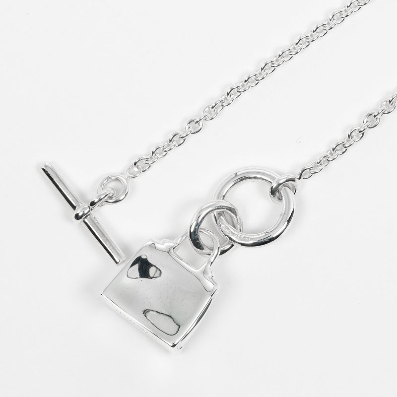 [HERMES] Hermes 
 Amulet Kelly Necklace 
 Silver 925 about 12.3g Amulet Kelly Ladies A-Rank