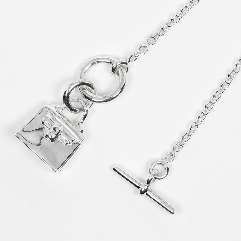 [HERMES] Hermes 
 Amulet Kelly Necklace 
 Silver 925 about 12.2g Amulet Kelly Ladies A-Rank