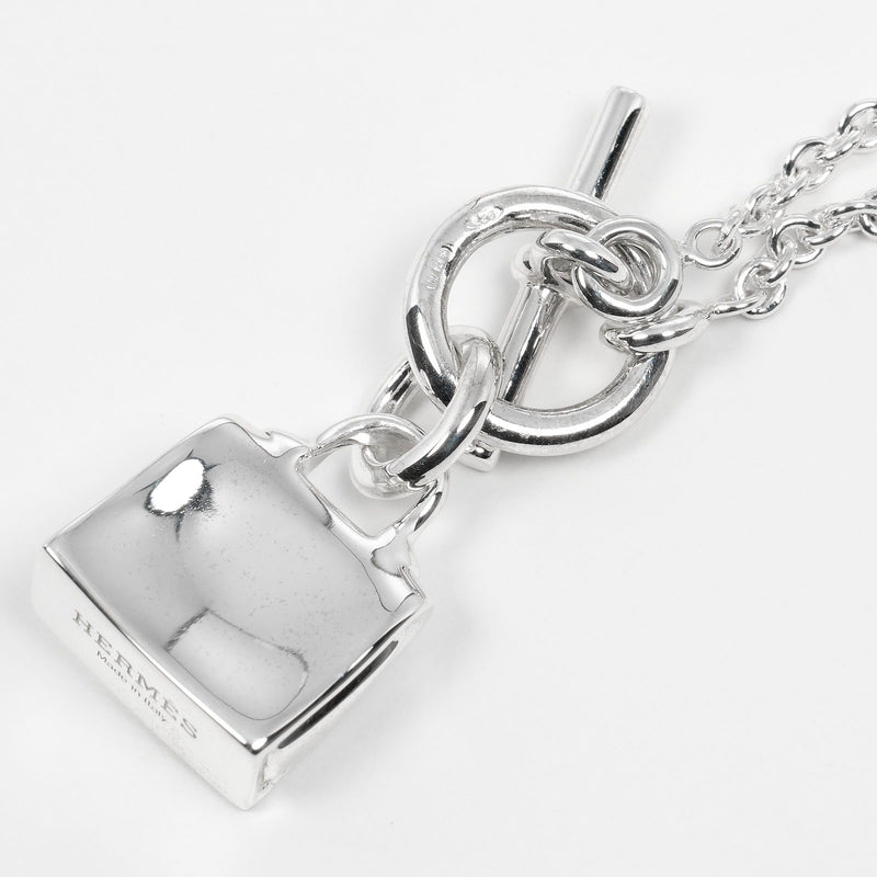 [HERMES] Hermes 
 Amulet Kelly Necklace 
 Silver 925 about 12.5g Amulet Kelly Ladies A-Rank