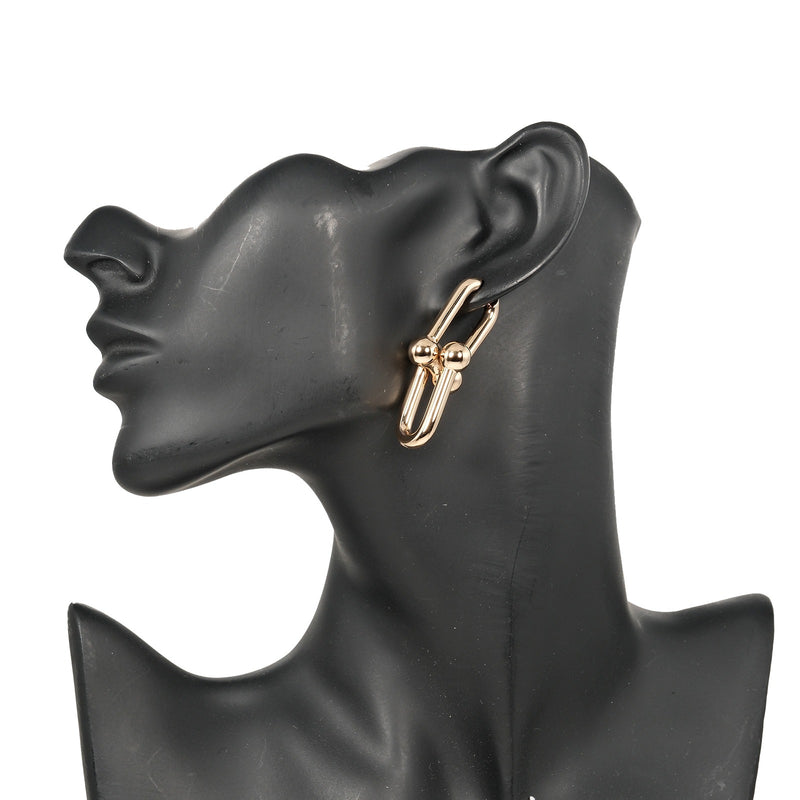 [Tiffany＆Co。]蒂法尼 
 硬件额外的薪资耳环 
 K18粉红色黄金约17.6克硬件超级女士