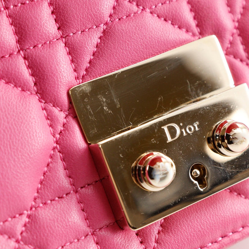 【Dior】クリスチャンディオール チェーンショルダー ショルダーバッグ
 S0252OTRI M79D