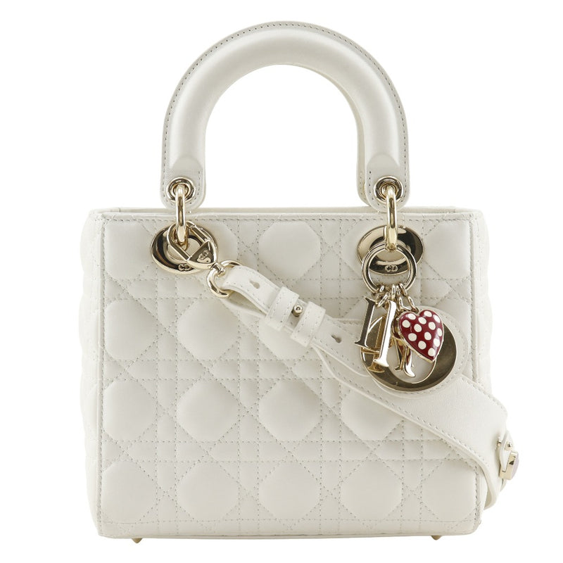 [Dior] Christian Dior Lady Dior Cannage Bolso pequeño 
 M0538ONGE