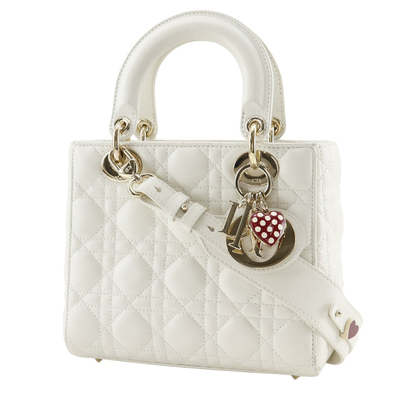 [Dior] Christian Dior Lady Dior Cannage Bolso pequeño 
 M0538ONGE