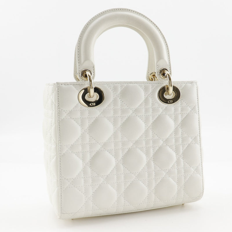 [Dior] Christian Dior Lady Dior Cannage Bolso pequeño 
 M0538ONGE