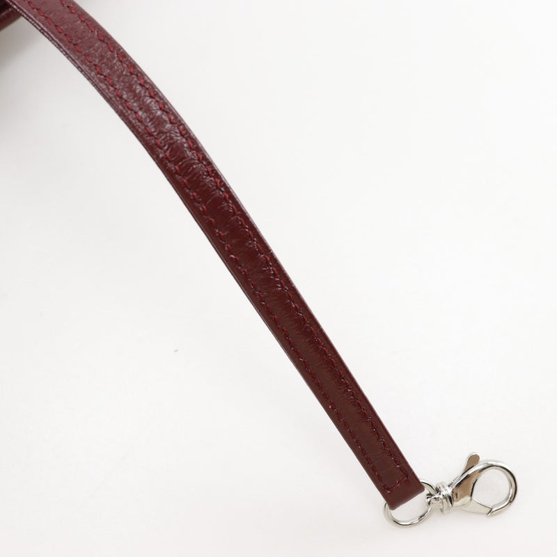 [CHANEL] Chanel 
 Small hobo Shoulder Bag
 Gabriel Du Chanel A91810 Calfskin Wine red diagonally hanging shoulder 2way Fastener Small Hobo Ladies