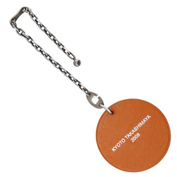 [Hermes] Hermes Takashimaya Limited Keychain Kyoto Takashimaya 2008 CLÉ CHARME CHARME X Silver 925 Orange Takashimaya Limited Unisexe