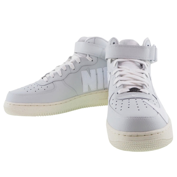 [Nike] Nike 
 Air Force 1 Mid 07 PRM baskets 
 Air Force 1 Mid 07 Premium DQ8645-045 Cuir synthétique x Fibre synthétique Gris / Air Force 1 Mid 07 PRM Men's S grade