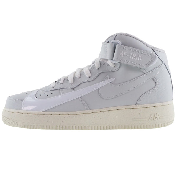 [Nike] Nike 
 Air Force 1 Mid 07 PRM Sneakers 
 Air Force 1 Mid 07 Premium DQ8645-045 Cuero sintético x Fibra sintética Grey/White Air Force 1 Mid 07 PRM Men's S Rank