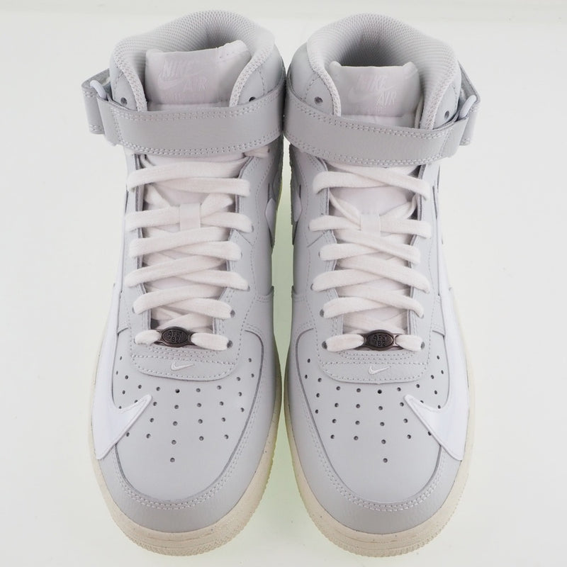 [Nike] Nike 
 AIR FORCE 1 MID 07 PRM sneakers 
 Air Force 1 Mid 07 Premium DQ8645-045 Synthetic leather x synthetic fiber gray/White Air Force 1 Mid 07 PRM Men's S rank