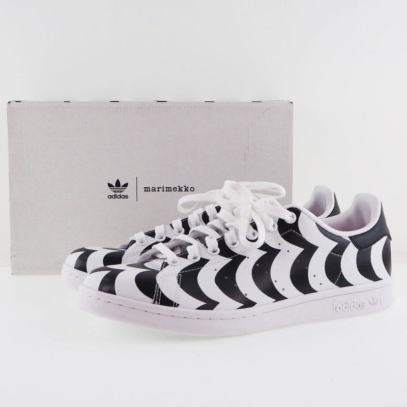 [Adidas] adidas 
 Zapatillas de colaboración marimekko 
 Marimekko × adidas Stan Smith W H05757 Cuero sintético blanco/negro Marimekko Men a rango