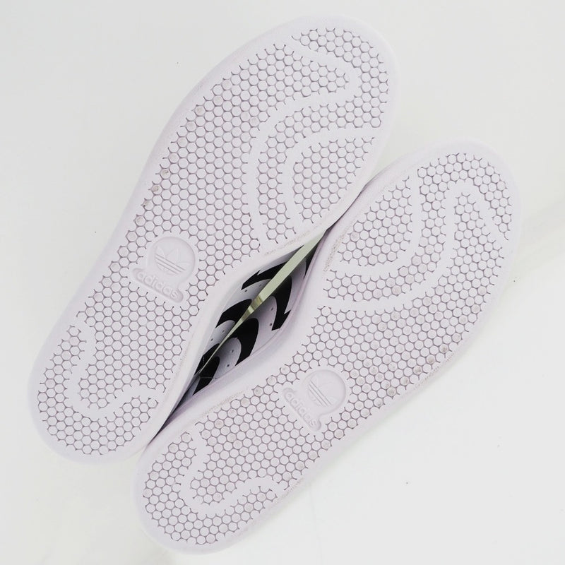 【adidas】アディダス
 マリメッココラボ スニーカー
 Marimekko × adidas STAN SMITH W H05757 合成皮革 白/黒 marimekko collaboration メンズAランク