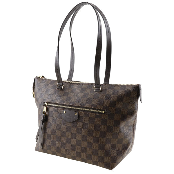 [루이비통]LOUIS VUITTON 예나 PM 토트 백 N41012 Dami Cambus Tea FL4138 조각 A4 패스너 Jena PM Ladies A Rank