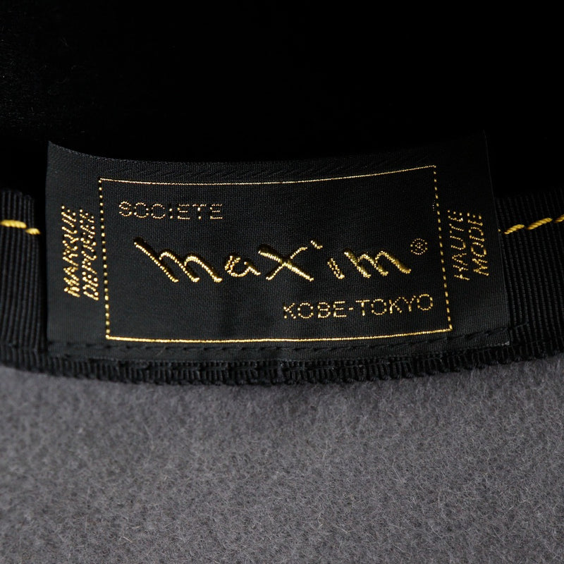 [Maxim] Maxin 
 另一个帽子 
 羊毛X Mink Black Ladies A级
