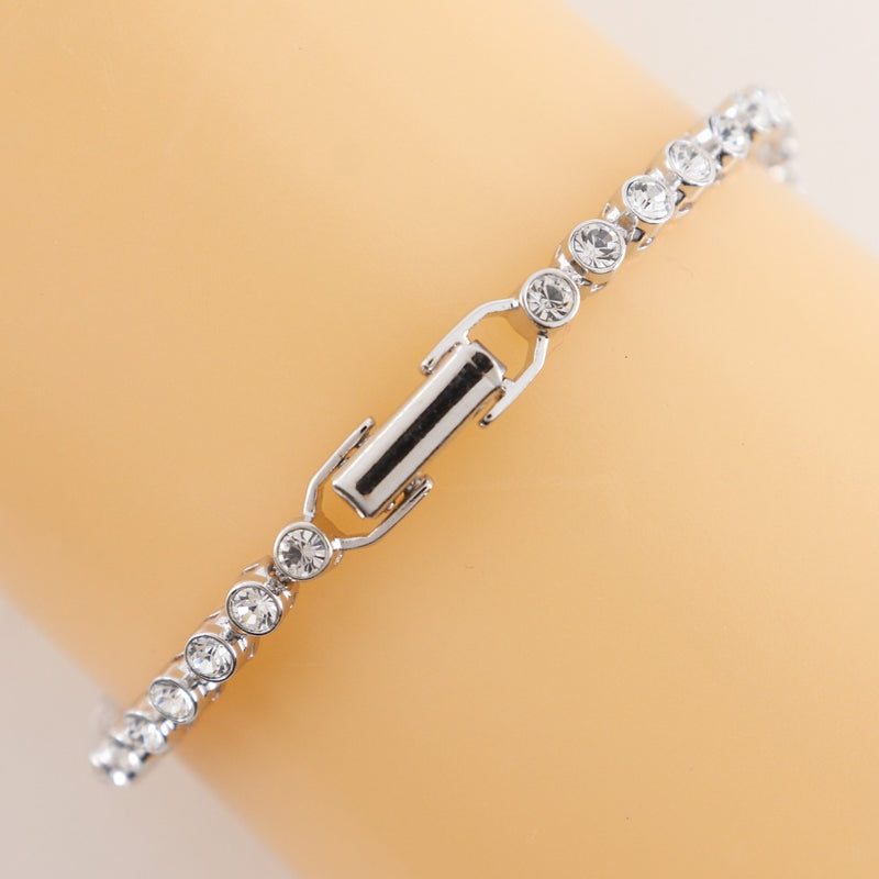 SWAROVSKI】スワロフスキー テニスブレス ブレスレット – NISHIKINO 