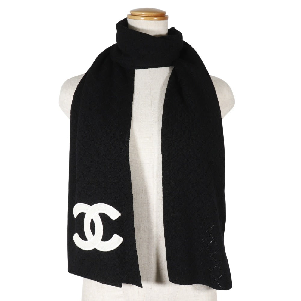【CHANEL】シャネル カンボンライン　 05A P26637V01969 ウール 黒 レディース マフラー CHANEL】シャネル カンボンライン マフラー P26637V01969 – NISHIKINO