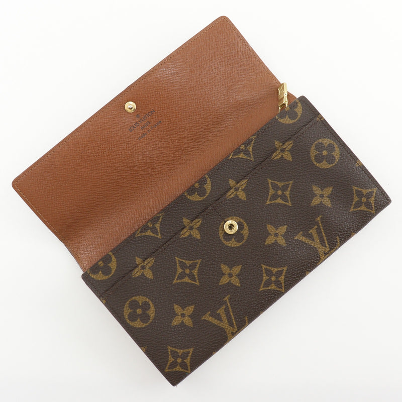 LOUIS VUITTON】ルイ・ヴィトン ポルトフォイユ・サラ 長財布 M61734