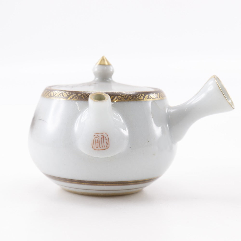 九谷焼　お茶器　⭐︎お値下げしました！ KUTANIYAKI】九谷焼 茶器セット 金彩 食器 – NISHIKINO VINTAGE KYOTO