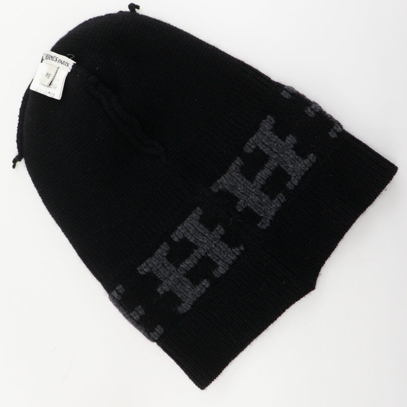 エルメス　Hロゴニット帽　LA HERMES】エルメス Hロゴ ニットキャップ – NISHIKINO VINTAGE KYOTO