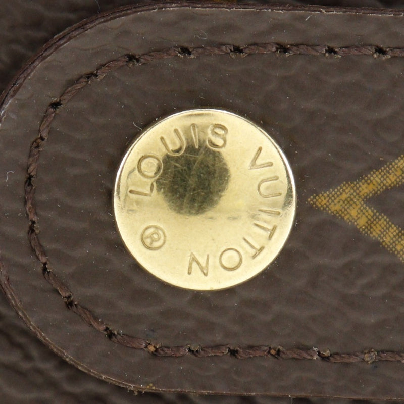 【LOUIS VUITTON】ルイ・ヴィトン
 コンパクトジップ 二つ折り財布
 M61667 モノグラムキャンバス CA1928刻印 スナップボタン Compact zip ユニセックス