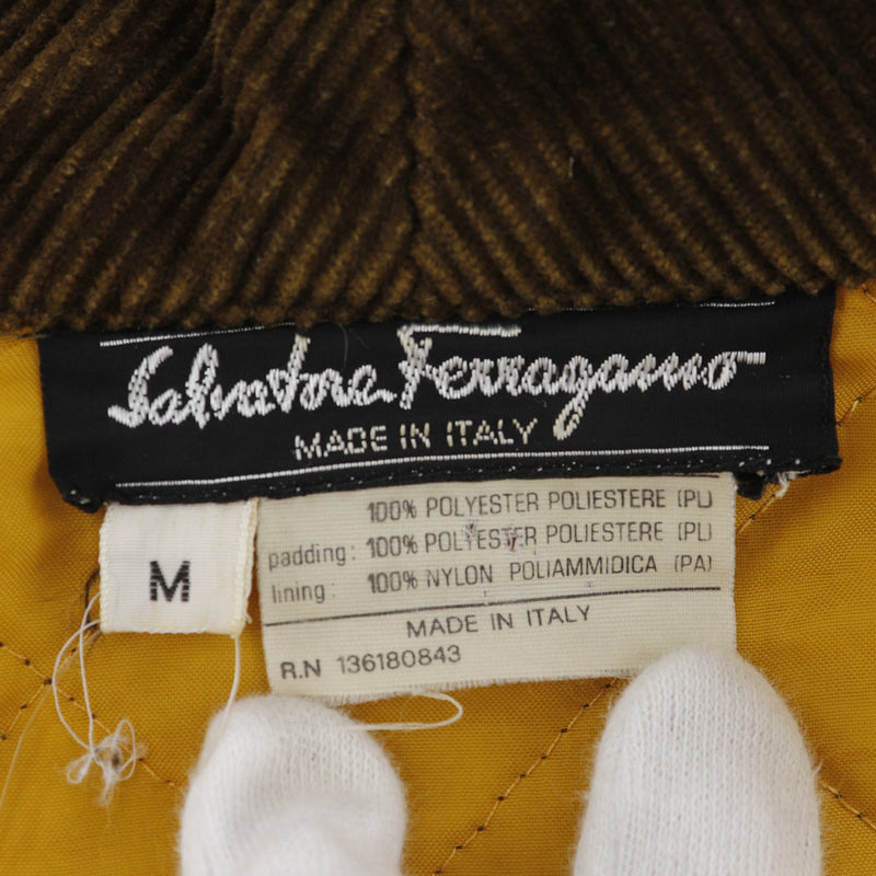 【Salvatore Ferragamo】サルヴァトーレフェラガモ
 キルティング ステンカラーコート
 136180843 ポリエステル quilting レディース