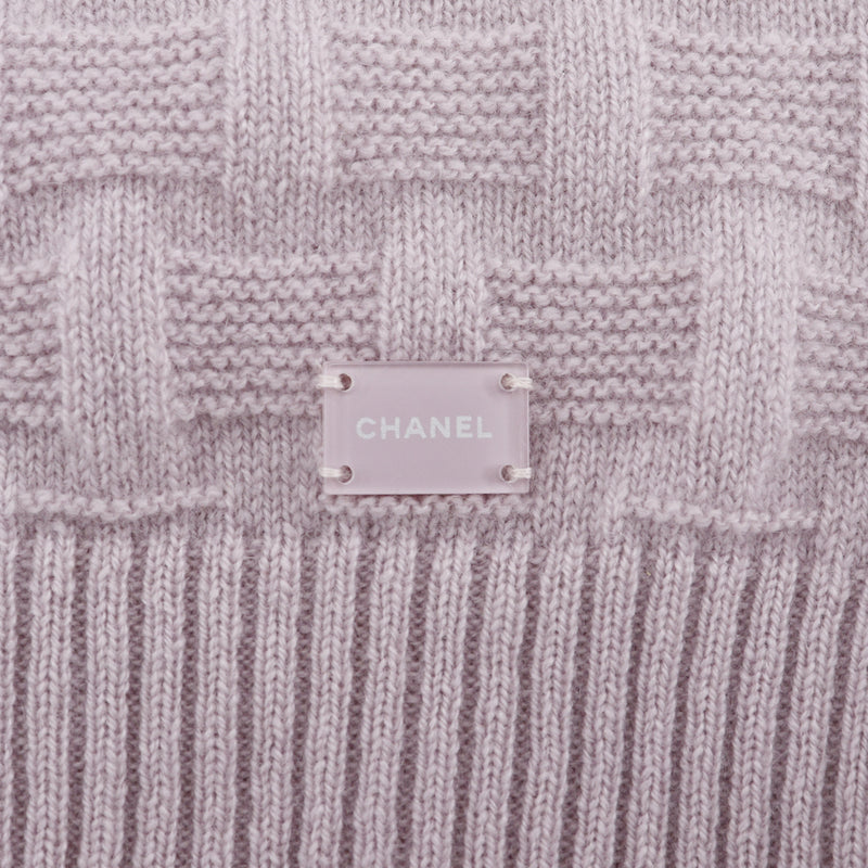 [Chanel] Chanel 
 Suéter 
 P24299V01676 Cashmere Pink Ladies SA Rank