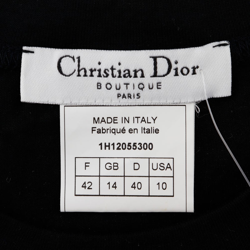 [Dior] Christian Dior J'adore Dior Autre Tops 1H12055300 Coton Black J'adore Dior Ladies A +