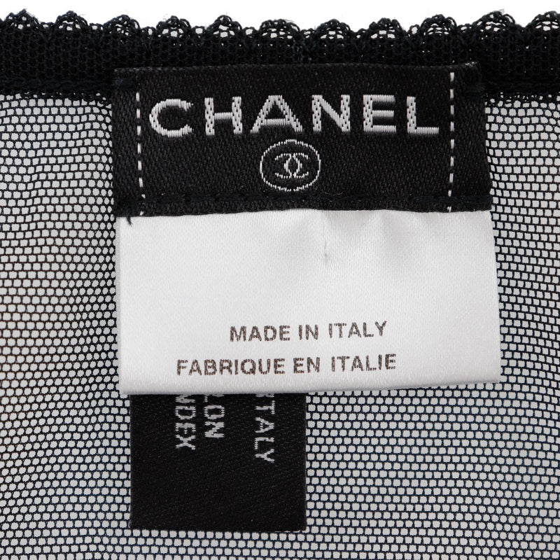 [Chanel] débardeur à manches Chanel 07p P30617V13551 Coton noir sans manches dames a-rank