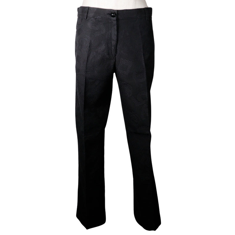 [Chanel] Chanel 
 Pantalones iconos 
 06P P28697V18473 Cotton Black Icon Ladies A+Rank