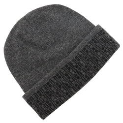 【HERMES】エルメス
 ニット帽 その他帽子
 カシミヤ グレー Knit hat ユニセックス