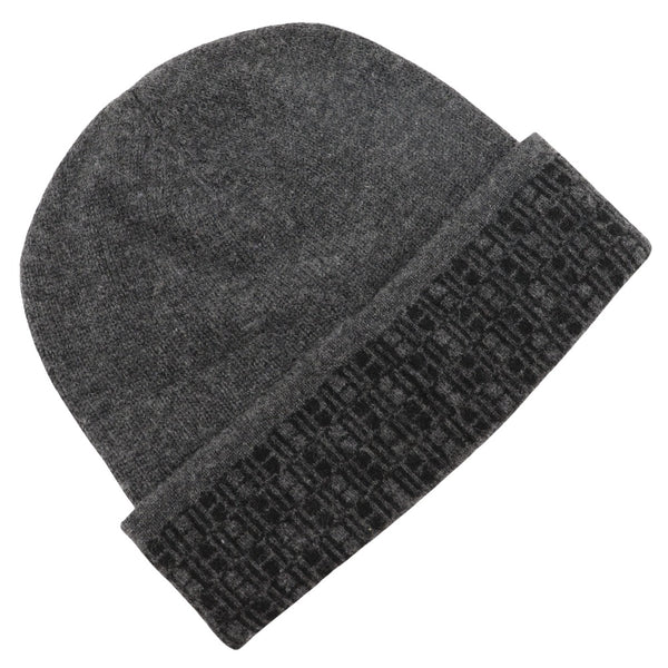 [Hermes] Hermes 
 Sombrero de punto y otros sombreros 
 Cashmere Gray Knit Hat Unisex