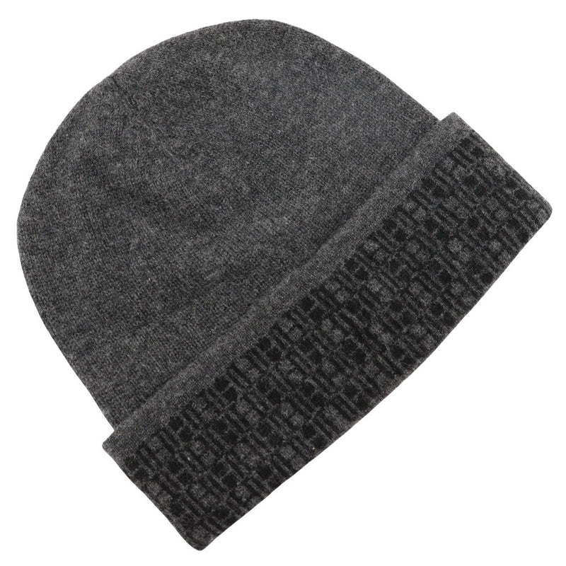 [HERMES] Hermes knit hat and other hatsStainsYa Gray Knit Hat Unisex