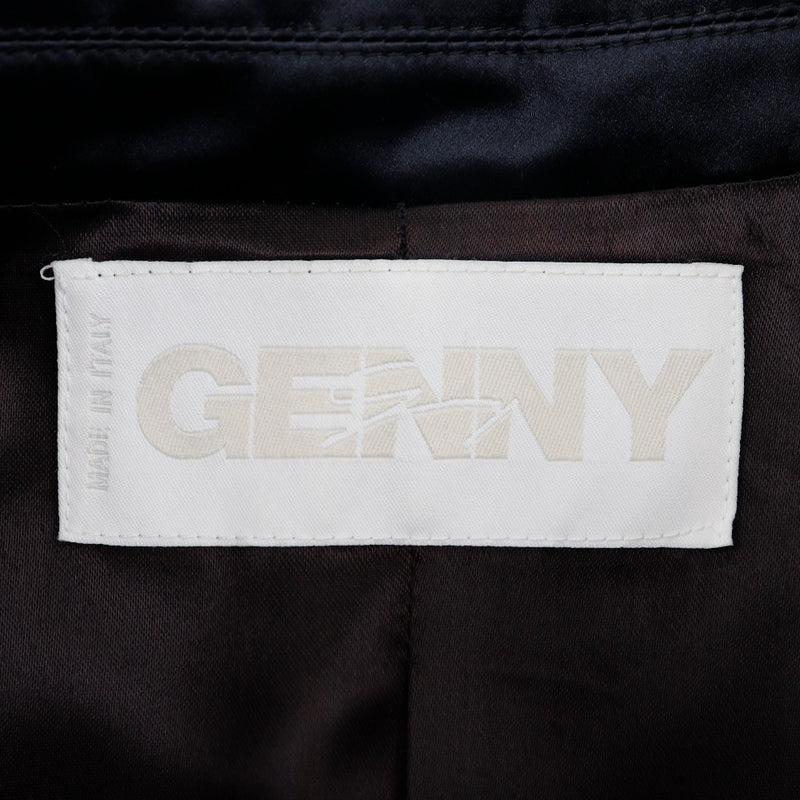 [Genny] Jenny Quilting 맞춤형 재킷 Long Polyester Black Ladies A Rank