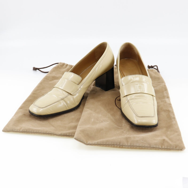 [HERMES] Hermes 
 Loafer 
 Leather beige ladies