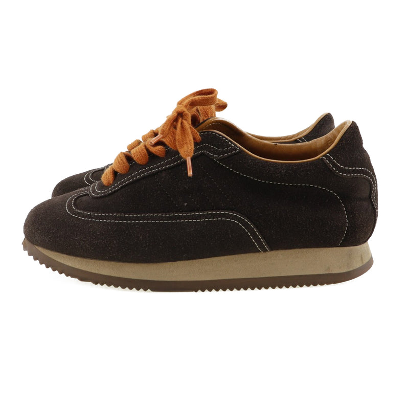 [HERMES] Hermes sneaker leather Brown Ladies