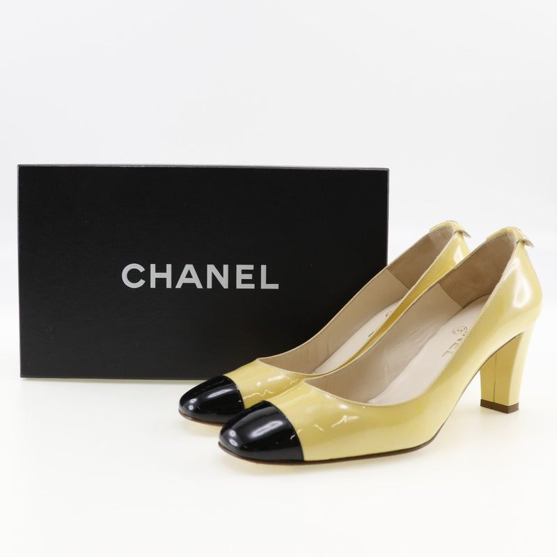 [Chanel] Chanel 
 bombas 
 Mariquitas beige damas